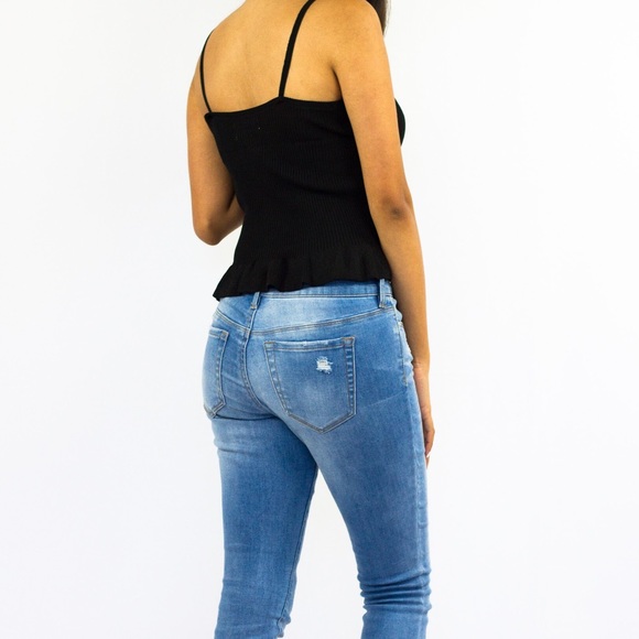 Slay black crop top - Picture 2 of 3